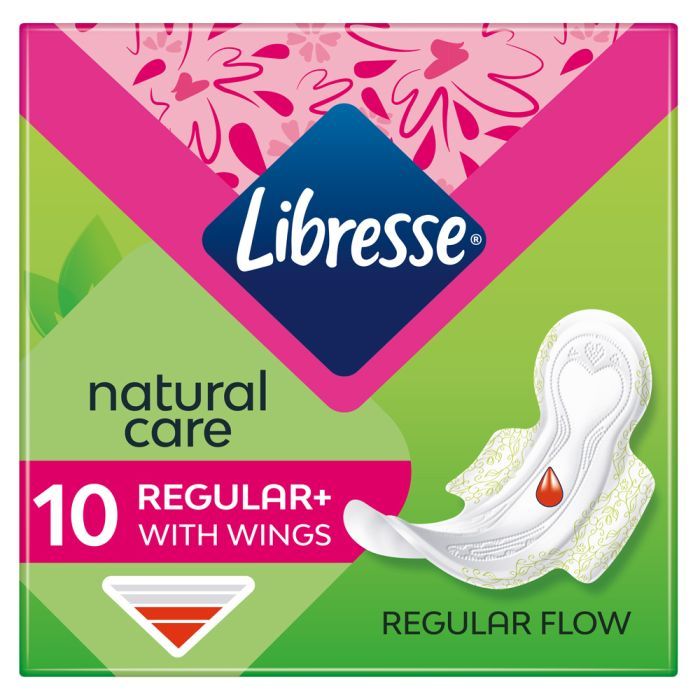 Гигиенические прокладки Libresse Natural Care Ultra Clip Normal 10 шт (7322540523300)