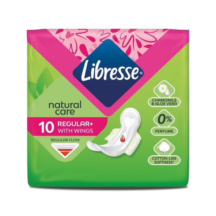 Гигиенические прокладки Libresse Natural Care Ultra Clip Normal 10 шт (7322540523300) изображение 2