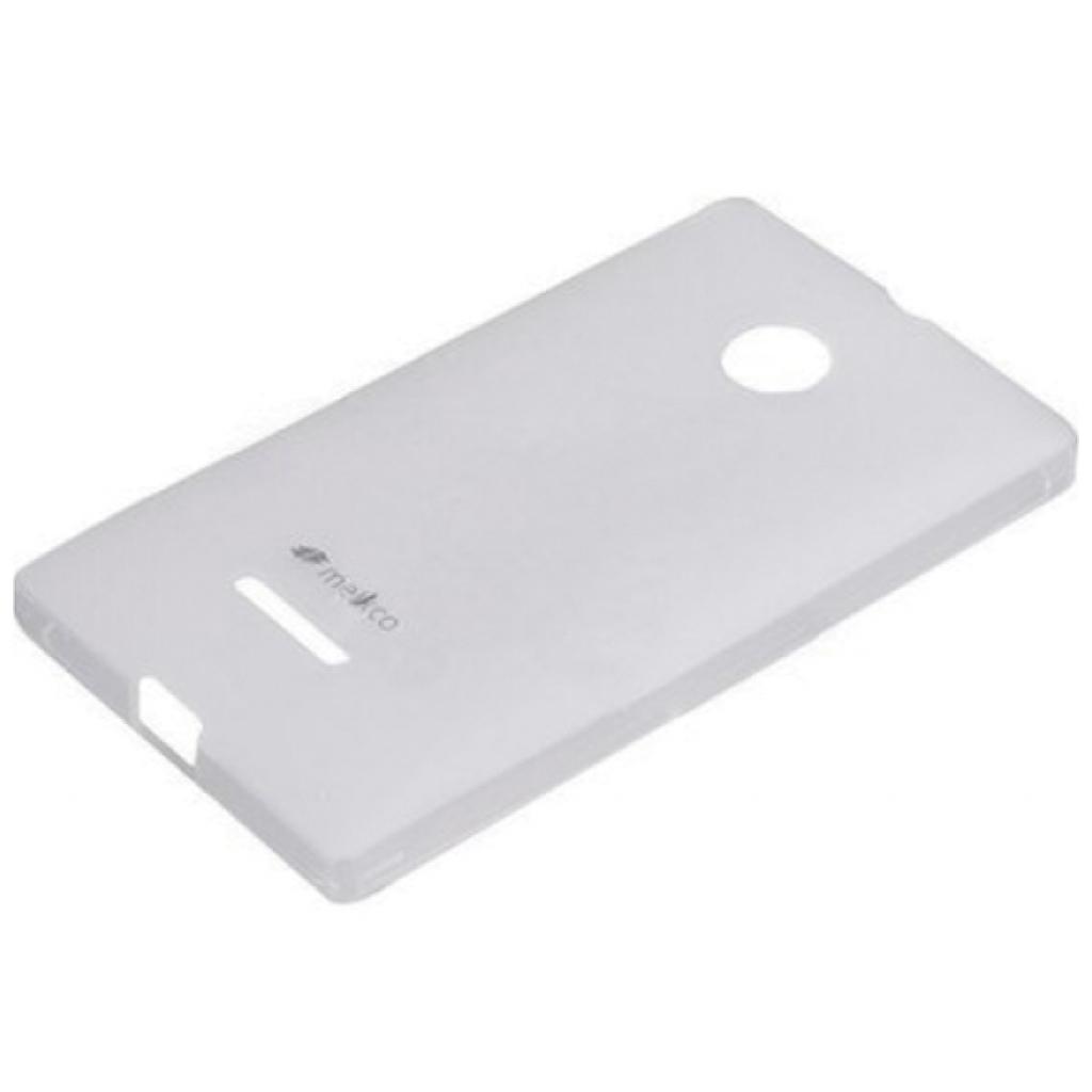 Чехол для мобильного телефона Melkco для Microsoft Lumia 435 Poly Jacket TPU Transparent (6236774)