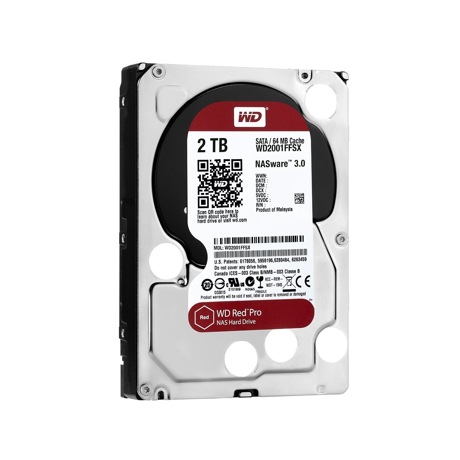 Жесткий диск 3.5" 2TB WD (WD2002FFSX)