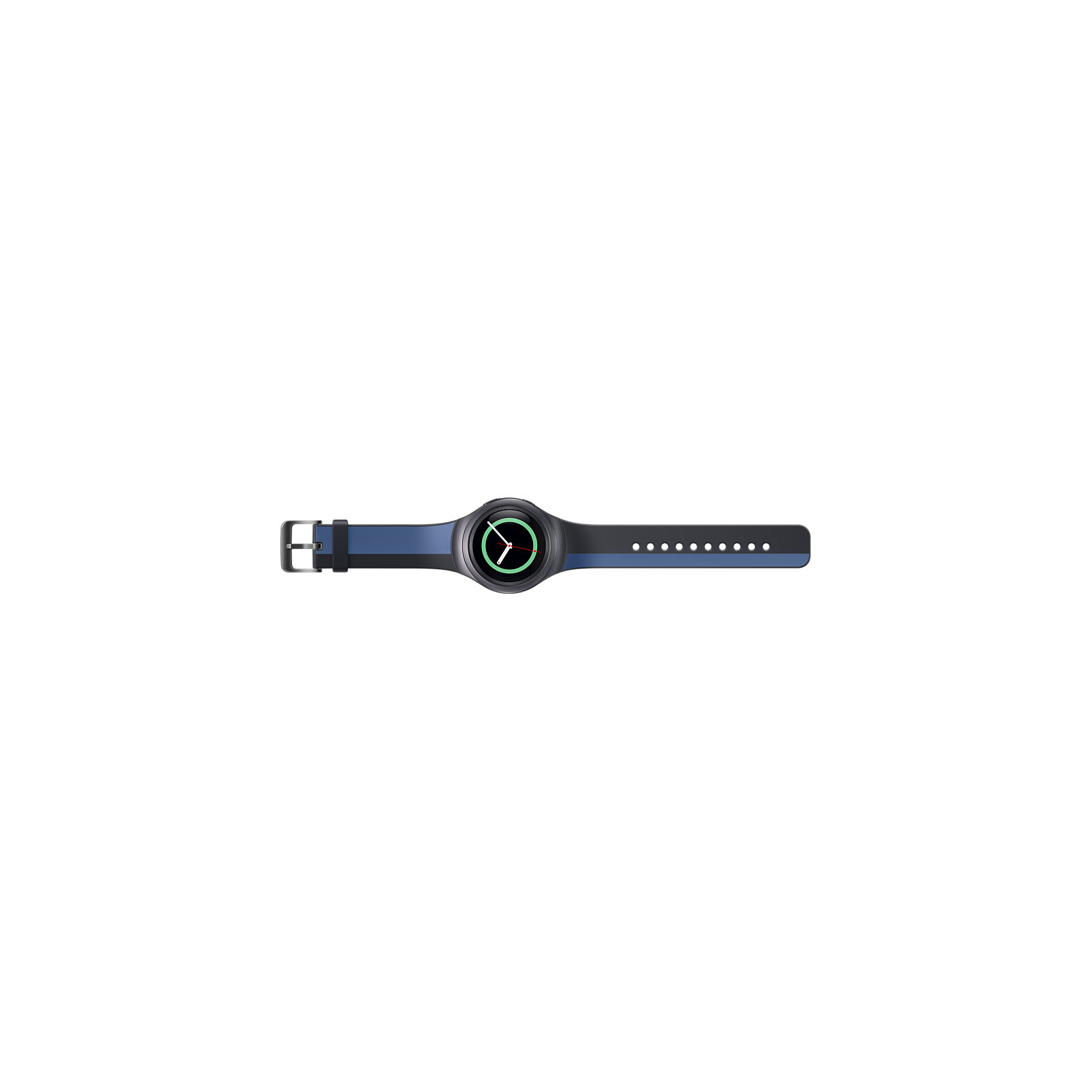 Ремешок для смарт-часов Samsung S2 Sport Blue Black (ET-SRR72MLEGRU) изображение 2