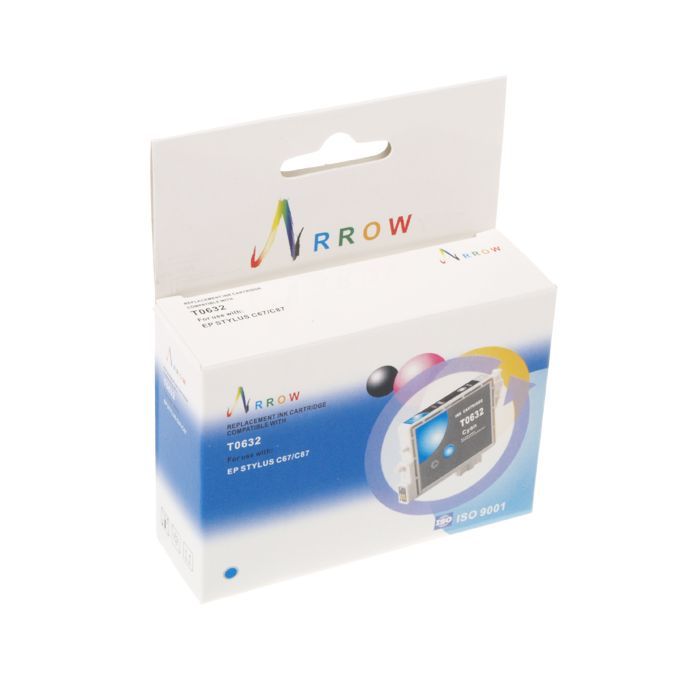 Картридж Arrow Epson Stylus C67/CX3700/CX4700 Cyan (T0632)