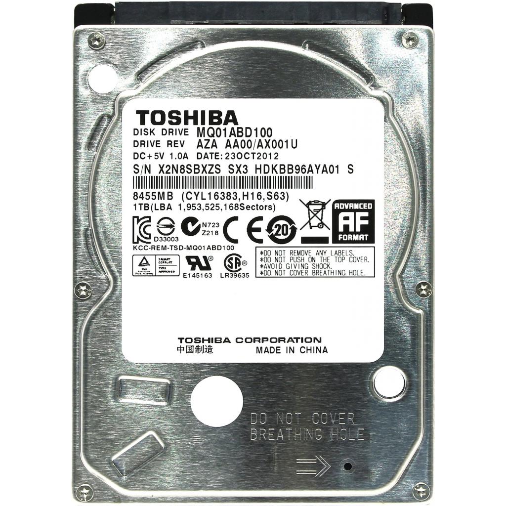 Жорсткий диск для ноутбука 2.5" 1TB Toshiba (MQ01ABD100M)