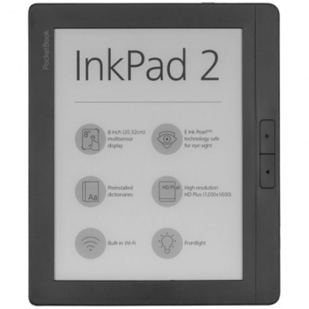 Електронна книга Pocketbook 840 InkPad 2, Mist Grey (PB840-2-M-CIS)
