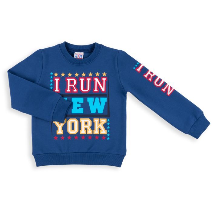 Набор детской одежды Breeze "I RUN NEW YORK" (8278-92B-blue) изображение 2