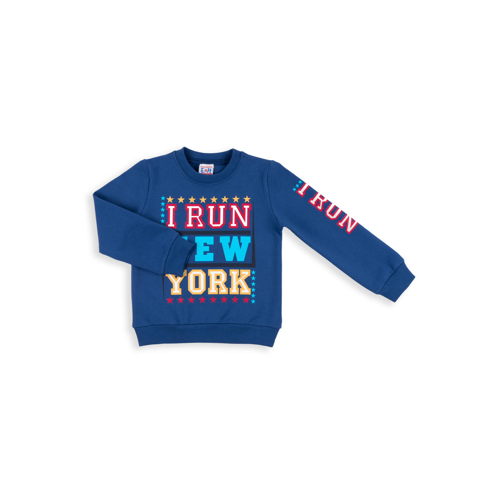 Набір дитячого одягу Breeze "I RUN NEW YORK" (8278-104B-blue) зображення 2