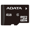 Карта пам'яті ADATA 4GB microSD class 4 (AUSDH4GCL4-RA1) зображення 2