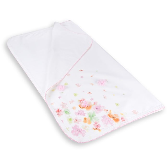 Одеяло детское Bibaby с нежными цветочками (64175-pink) изображение 3