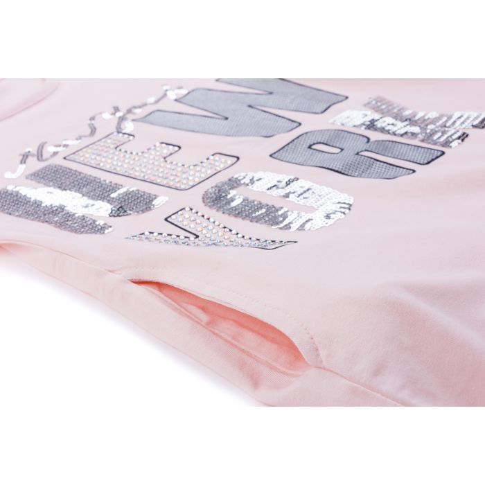 Футболка дитяча Breeze "NEW YORK" (1281-140G-peach) зображення 4
