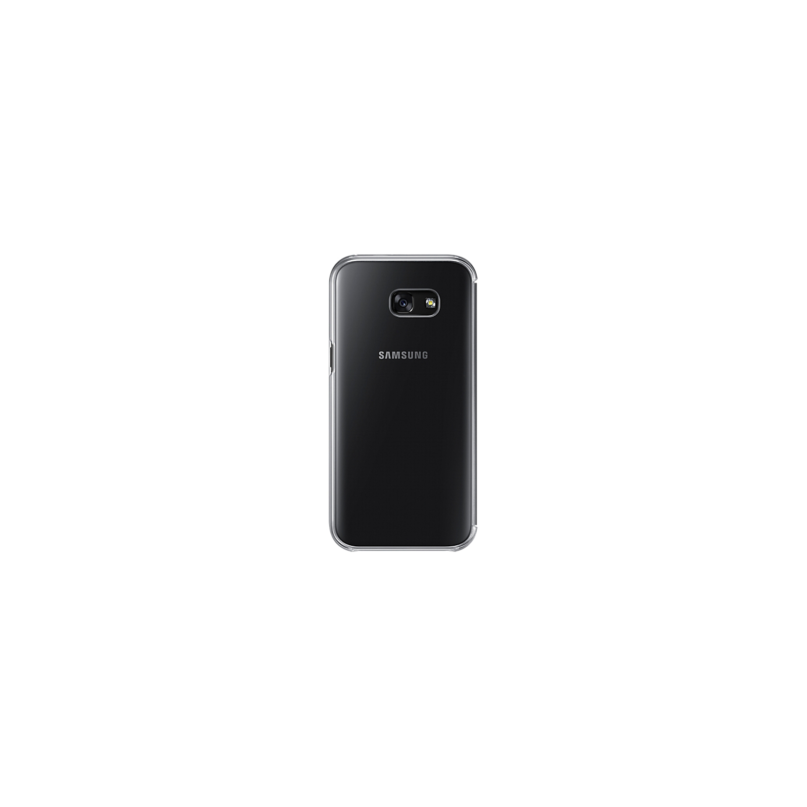 Чехол для мобильного телефона Samsung для A520 - Clear View Cover (Black) (EF-ZA520CBEGRU) изображение 2