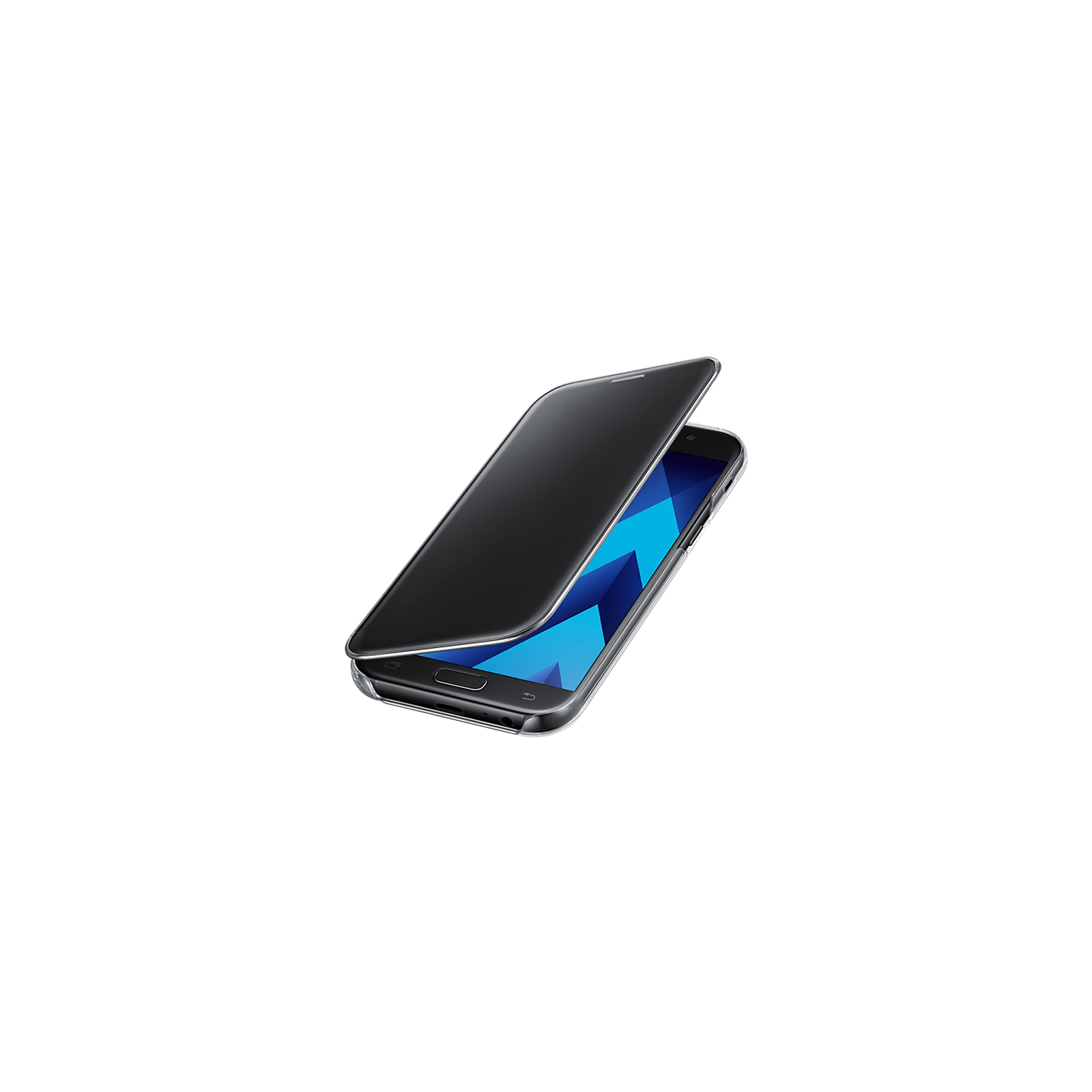 Чехол для мобильного телефона Samsung для A520 - Clear View Cover (Black) (EF-ZA520CBEGRU) изображение 3