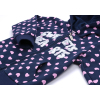 Спортивный костюм Breeze с розовыми сердечками (9841-80G-blue) изображение 8