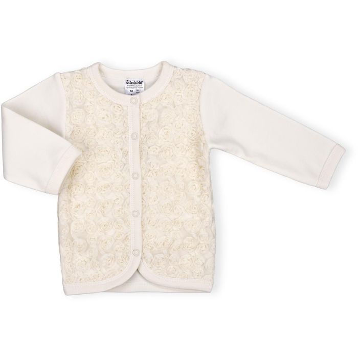 Набір дитячого одягу Интеркидс з трояндочками (2364-74G-beige) зображення 2