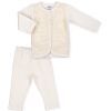 Набір дитячого одягу Интеркидс з трояндочками (2364-74G-beige)