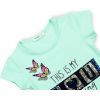 Плаття дитяче Breeze туніка з метеликами (10262-128G-green) зображення 5