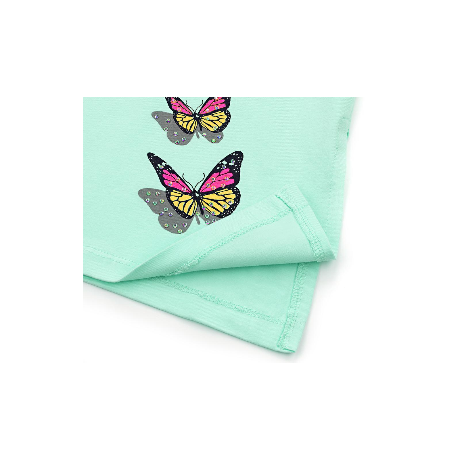 Платье Breeze туника с бабочками (10262-134G-green) изображение 8