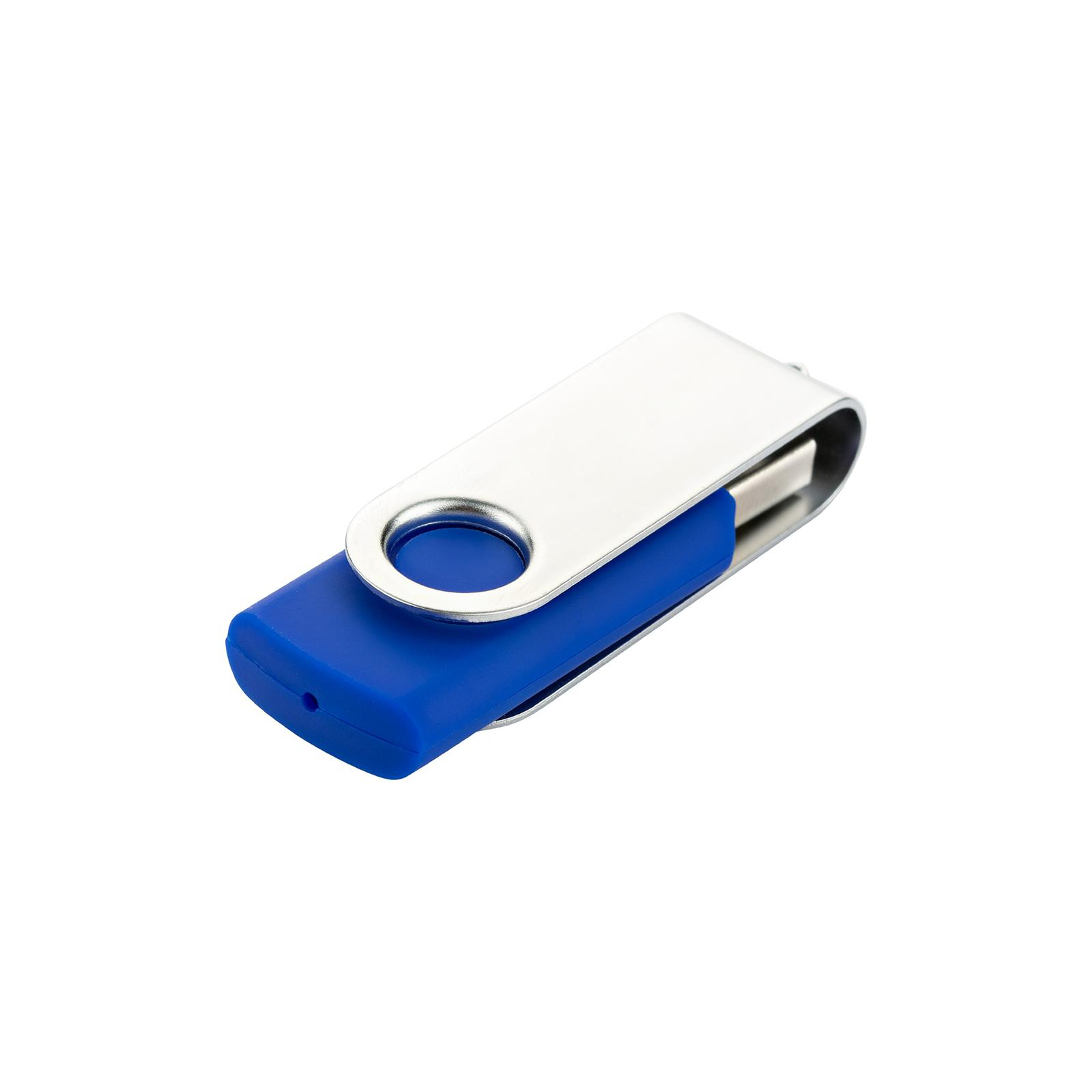 USB флеш накопитель eXceleram 32GB P1 Series Silver/Blue USB 2.0 (EXP1U2SIBL32) изображение 6