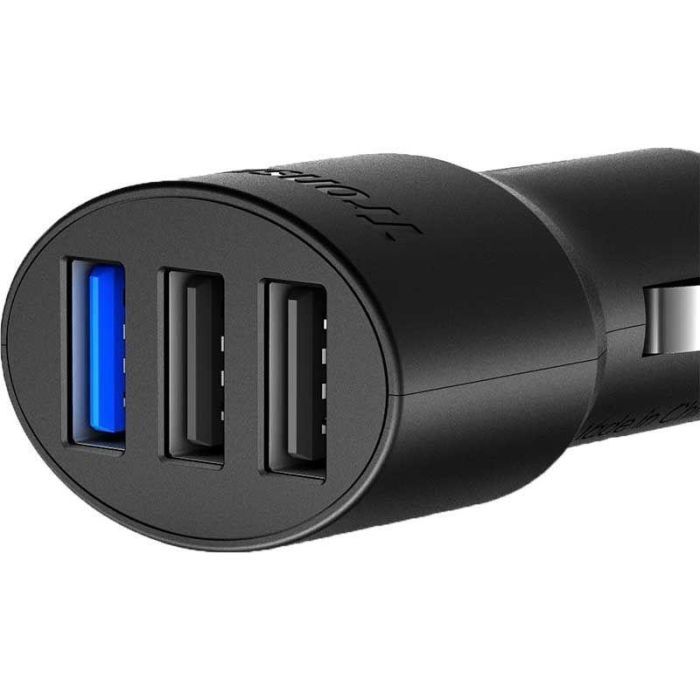 Зарядное устройство Tronsmart C3PTA QC3.0 42W Car Black (232194) изображение 2