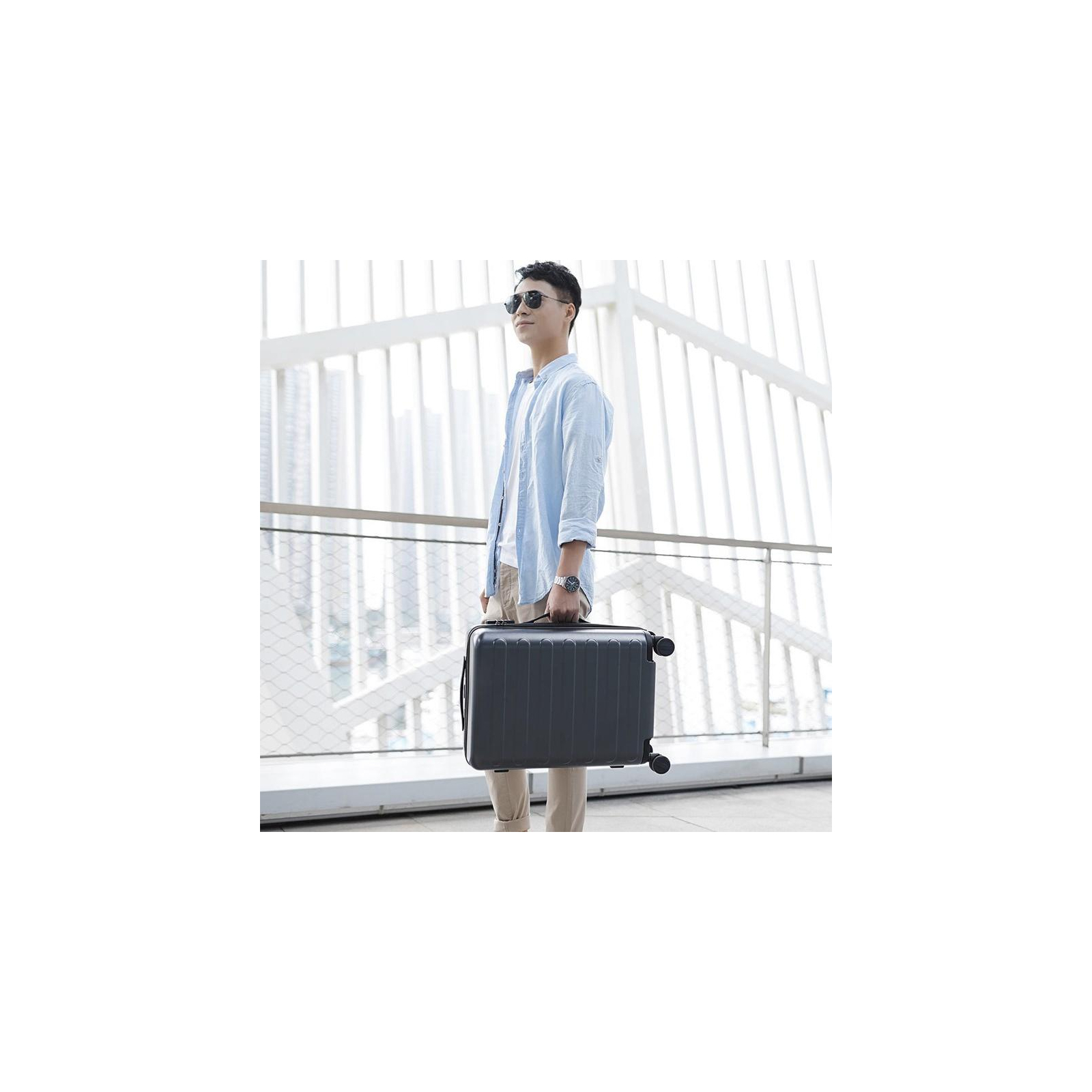 Чемодан Xiaomi Ninetygo Business Travel Luggage 24" White (6941413216753) изображение 7