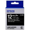 Стрічка для принтера етикеток Epson LK4BWV (C53S654009)