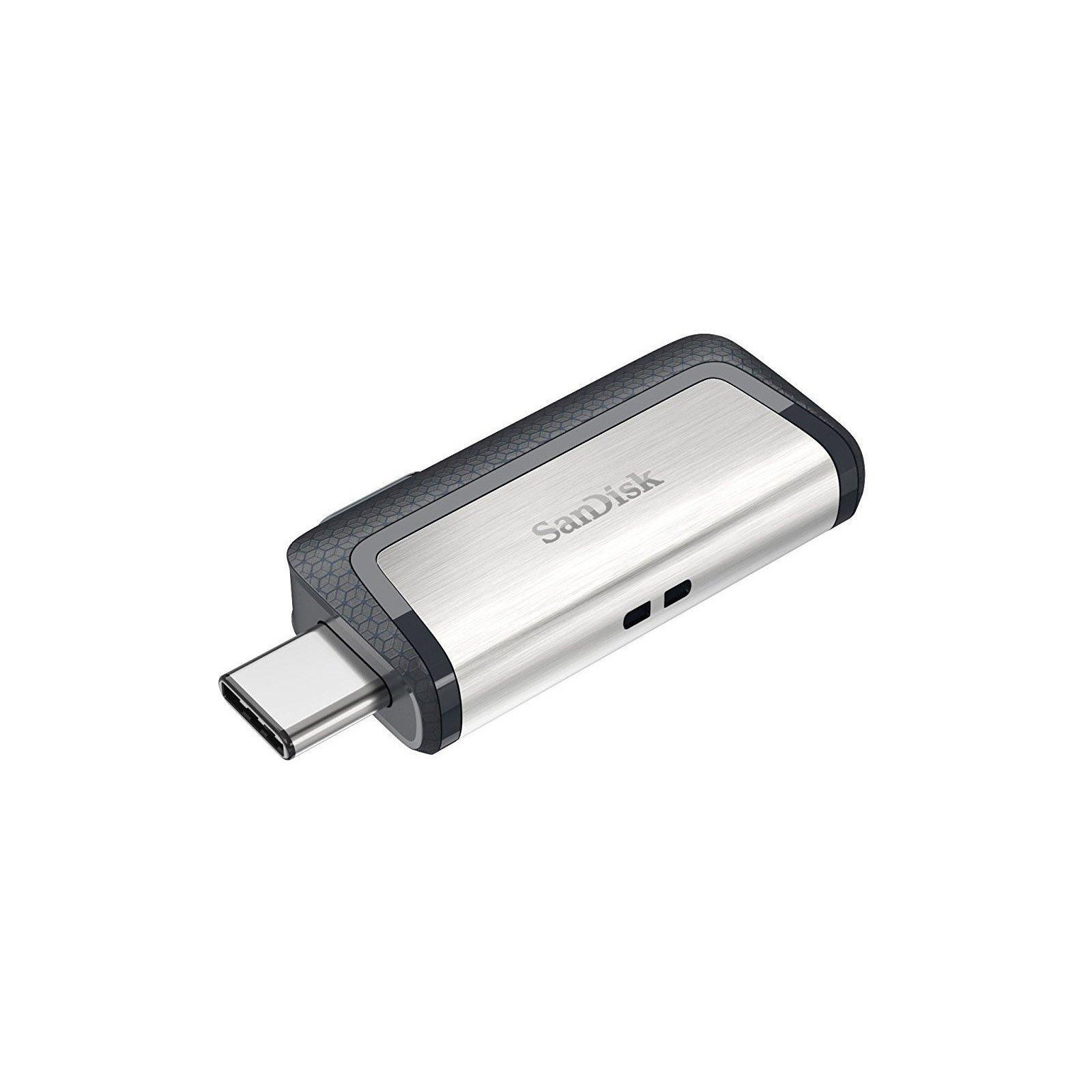 USB флеш накопитель SanDisk 32GB Ultra Dual USB 3.0 + Type-C (SDDDC2-032G-G46) изображение 5