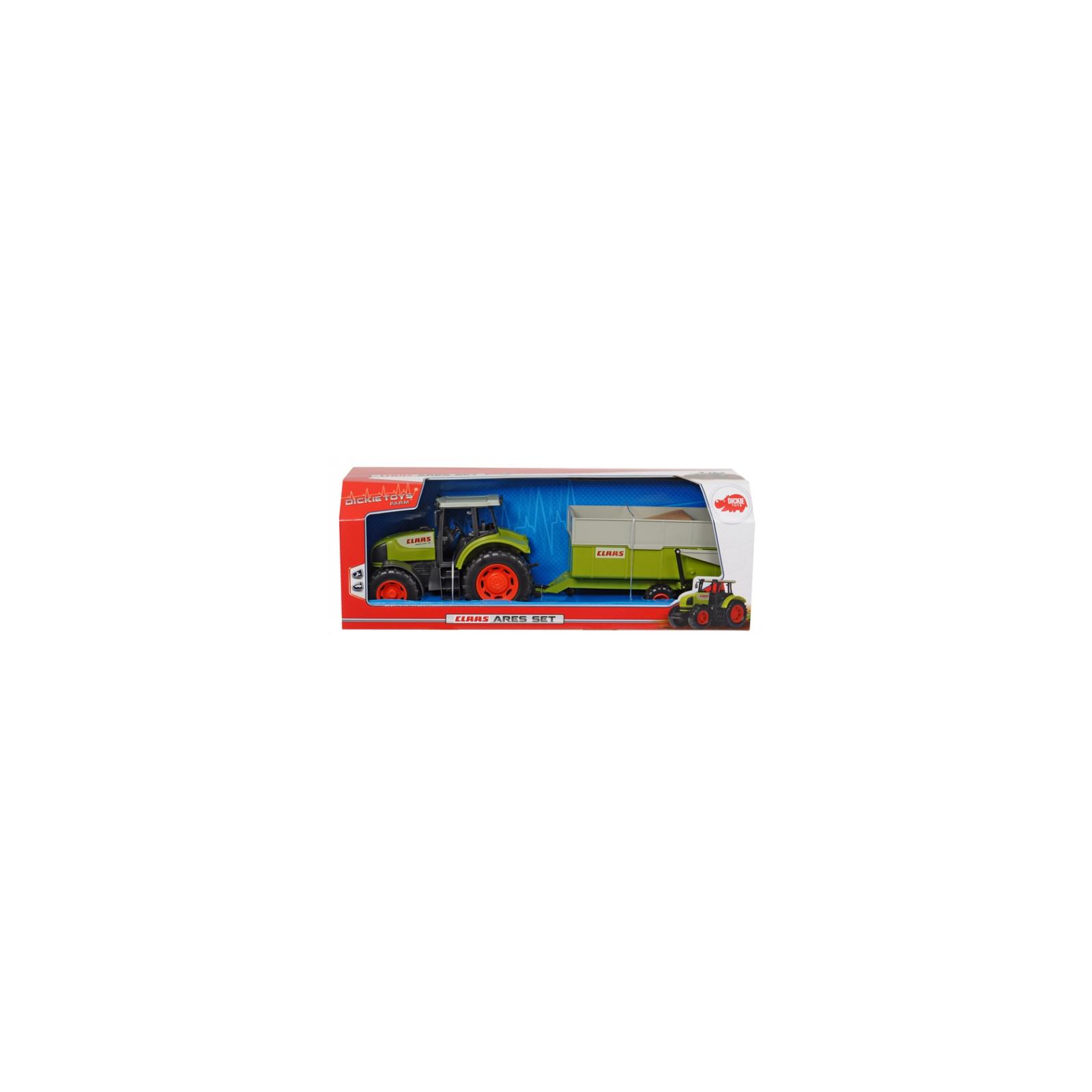 Спецтехніка Dickie Toys "CLAAS" з причепом, 57 см (3306002) зображення 6