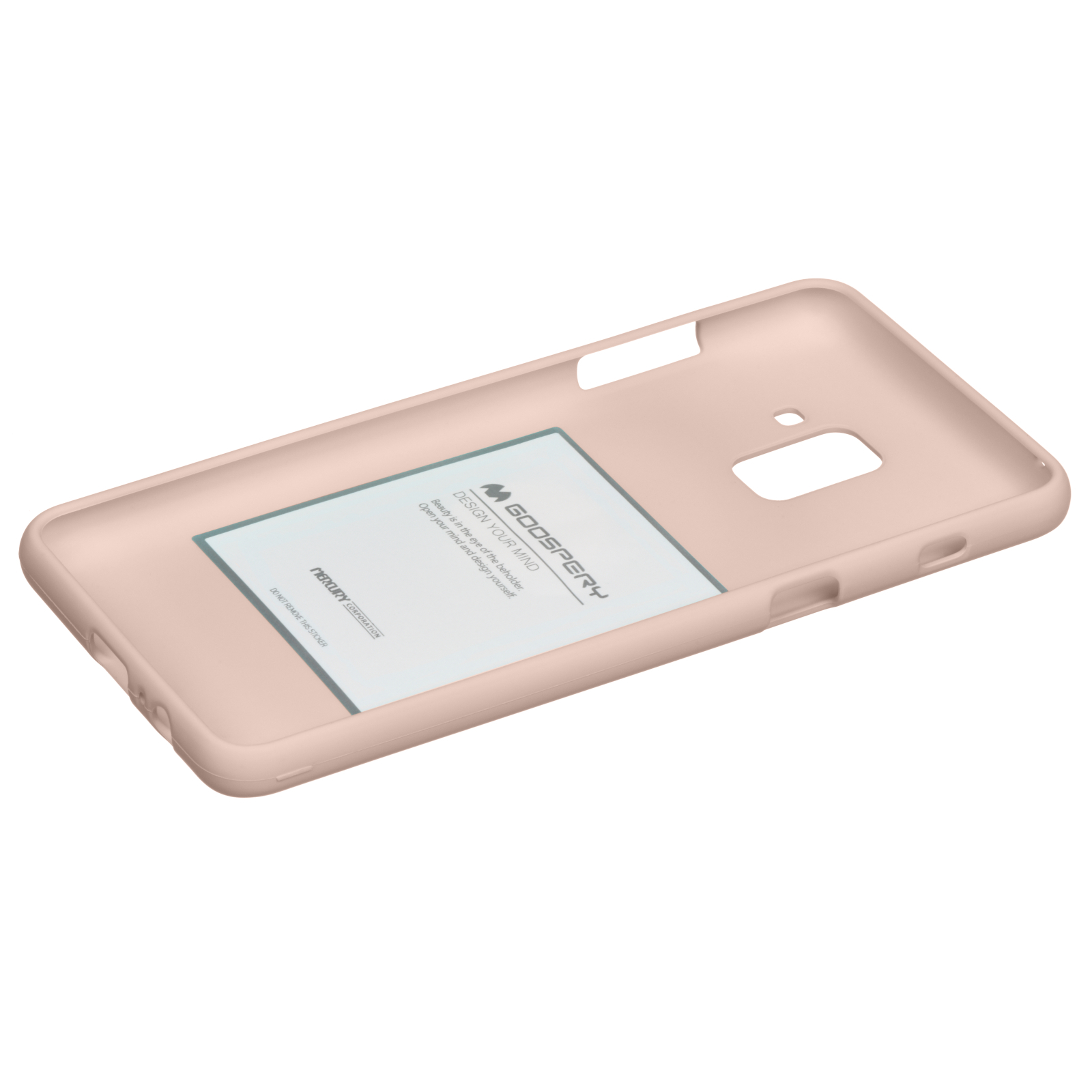 Чохол до мобільного телефона Goospery Samsung Galaxy A8+ (A730) SF Jelly Pink Sand (8809550413542) зображення 2