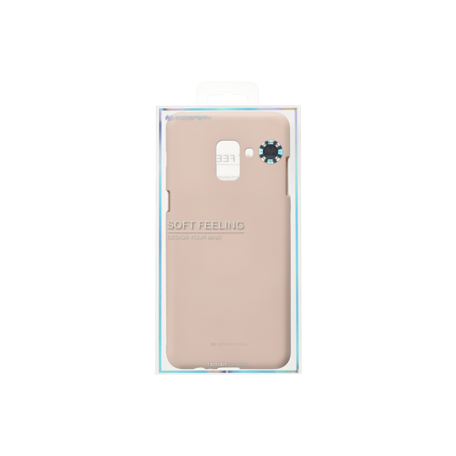 Чохол до мобільного телефона Goospery Samsung Galaxy A8+ (A730) SF Jelly Pink Sand (8809550413542) зображення 3