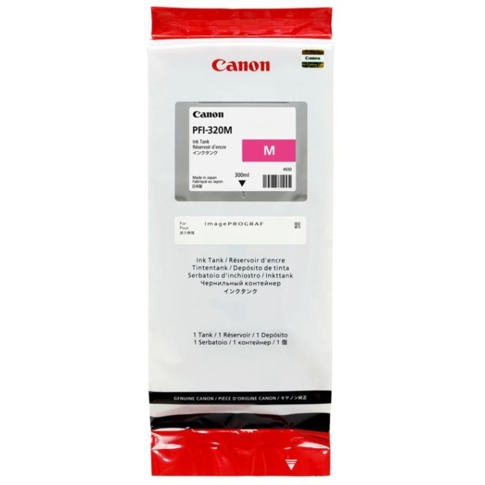 Картридж Canon PFI-320 black, 300ml (2890C001AA) изображение 2