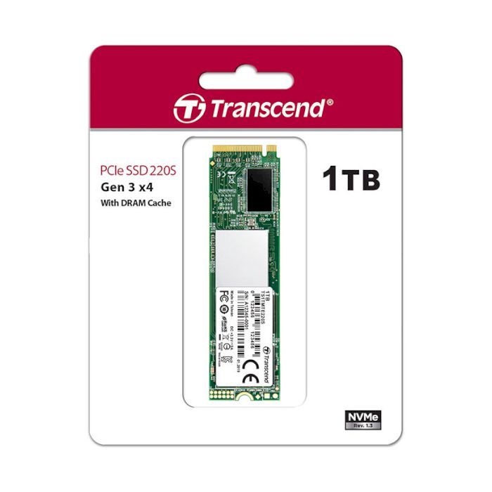 Накопитель SSD M.2 2280 1TB Transcend (TS1TMTE220S) изображение 2