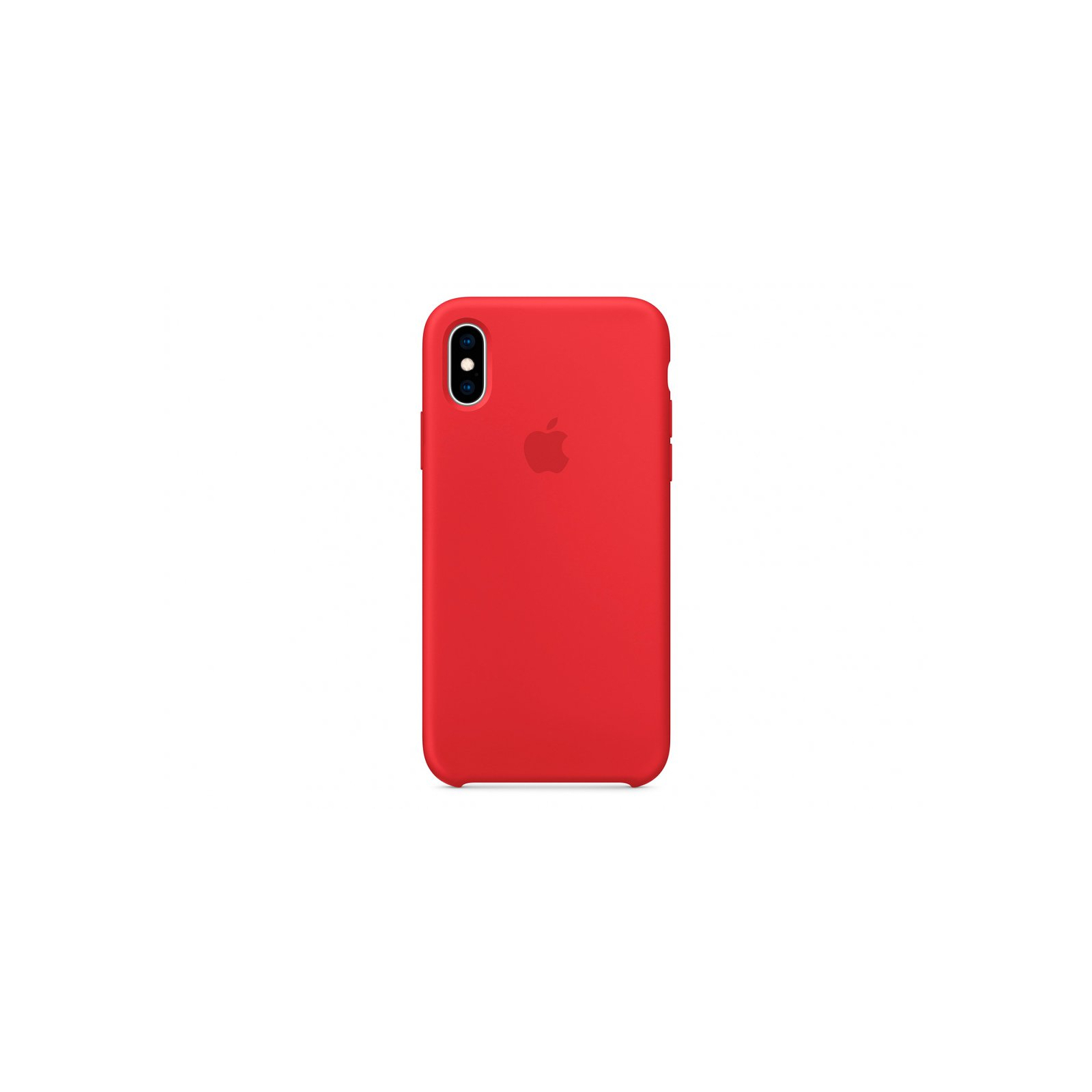 Чохол до мобільного телефона Apple iPhone XS Silicone Case - (PRODUCT)RED, Model (MRWC2ZM/A) зображення 2