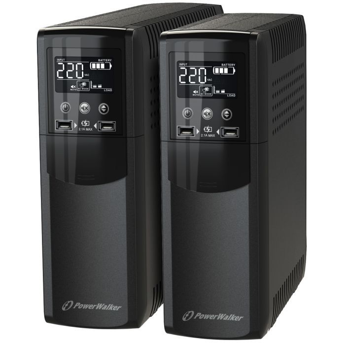 Пристрій безперебійного живлення PowerWalker VI 1500 CSW IEC (10121124) зображення 4
