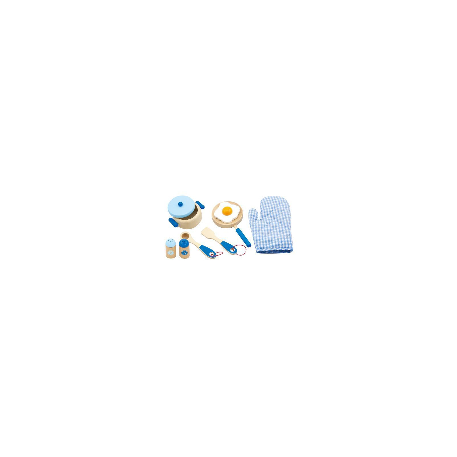 Игровой набор Viga Toys Маленький повар, голубой (50115) изображение 2