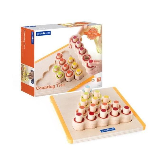 Развивающая игрушка Guidecraft Manipulatives Счетное дерево (G6903)