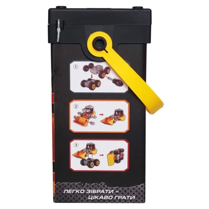 Конструктор Microlab Toys Будівельна техніка - трактор (MT8910) зображення 4