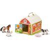 Развивающая игрушка Melissa&Doug Домик-сарай с задвижками и животными (MD2564) изображение 3