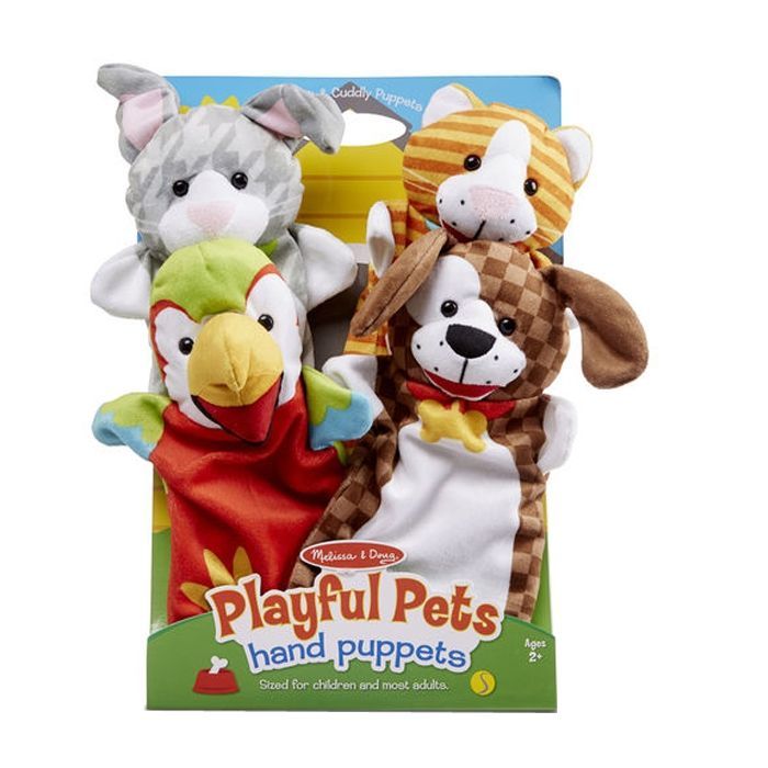 Набір для творчості Melissa&Doug Ляльковий театр Домашні тварини (MD19084)