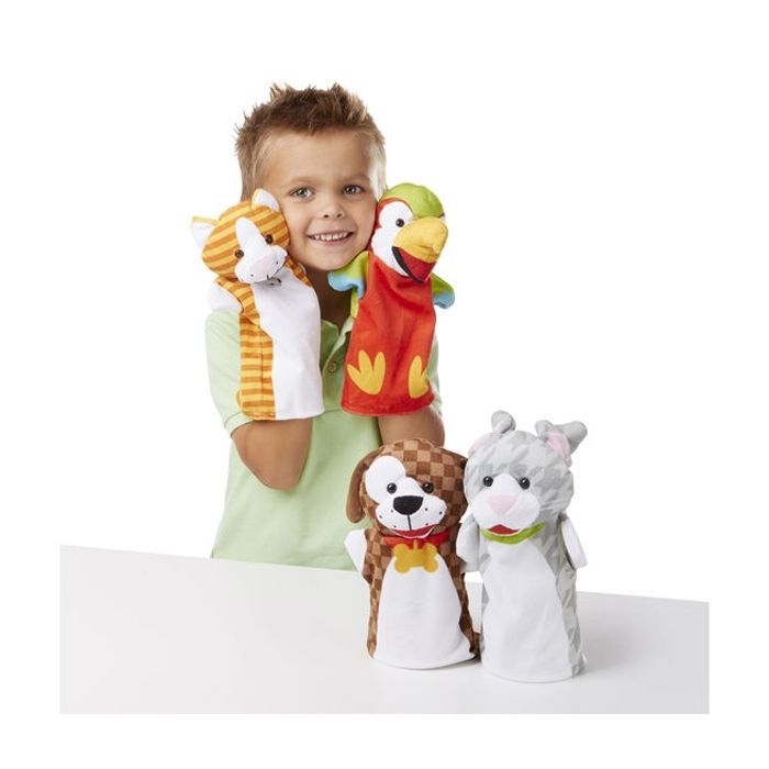 Набір для творчості Melissa&Doug Ляльковий театр Домашні тварини (MD19084) зображення 6