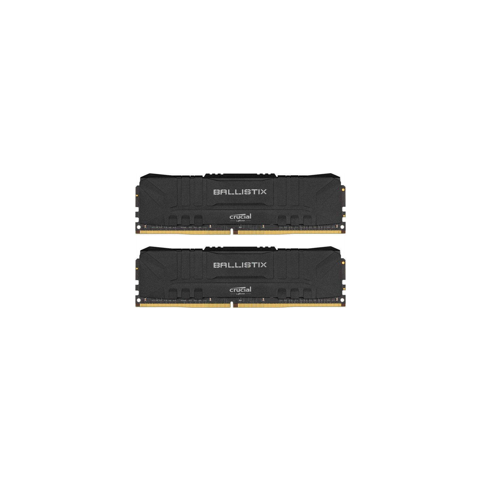 Модуль пам'яті для комп'ютера DDR4 16GB (2x8GB) 3000 MHz Ballistix Black Micron (BL2K8G30C15U4B)