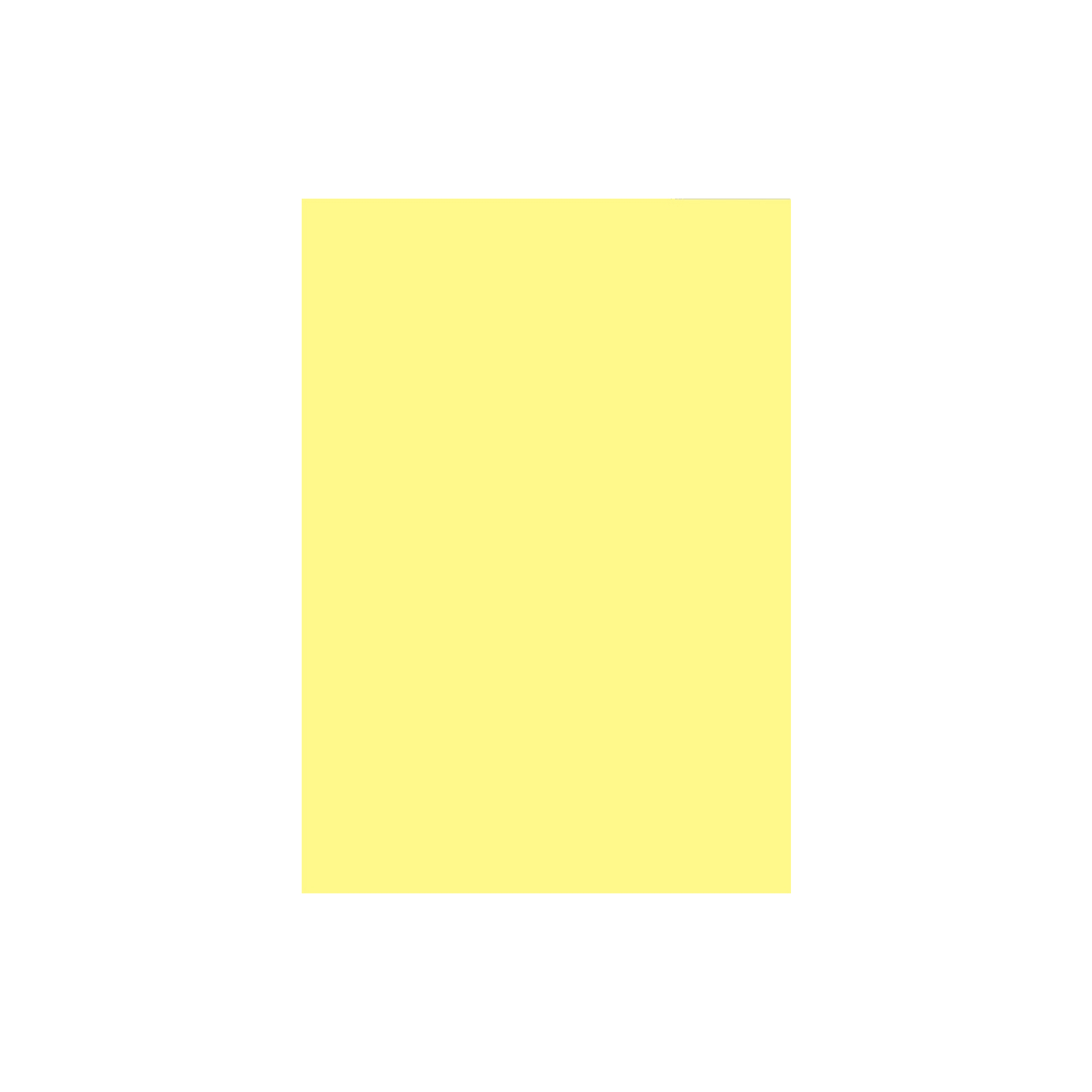 Папір Buromax А4, 80g, PASTEL yellow, 20 sheets (BM.2721220-08) зображення 2