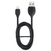 Дата кабель USB 2.0 AM to Lightning 1.0m Black Ergo (LI97) изображение 2