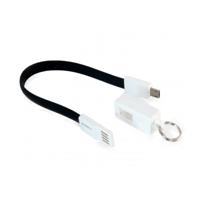 Дата кабель USB 2.0 AM to Micro 5P 0.18m black Extradigital (KBU1786) изображение 2