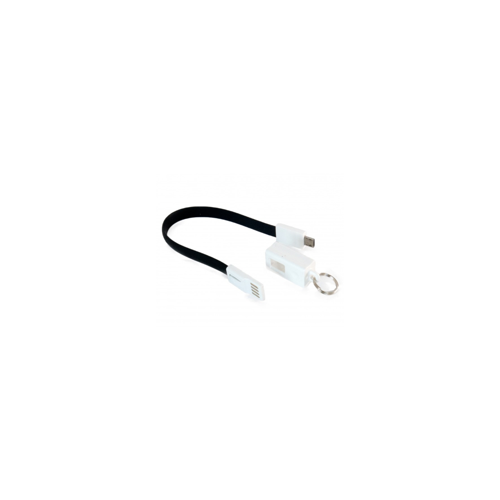 Дата кабель USB 2.0 AM to Micro 5P 0.18m black Extradigital (KBU1786) изображение 2