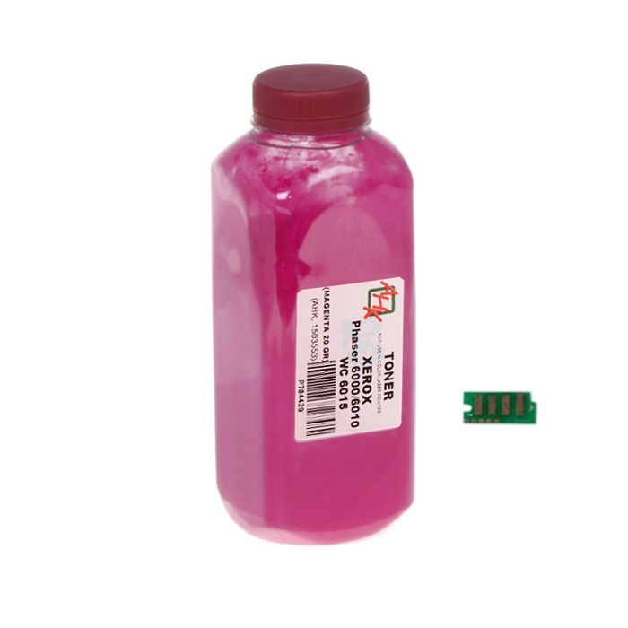 Тонер Xerox Ph6000/6010, 20г Magenta +chip reg 1, 3 AHK (1500253)