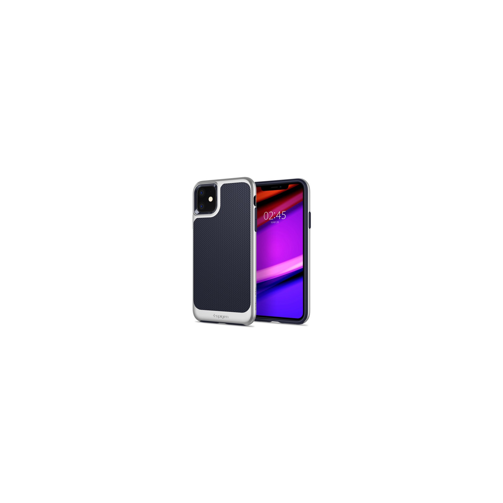 Чохол до мобільного телефона Spigen iPhone 11 Neo Hybrid, Satin Silver (076CS27195) зображення 2