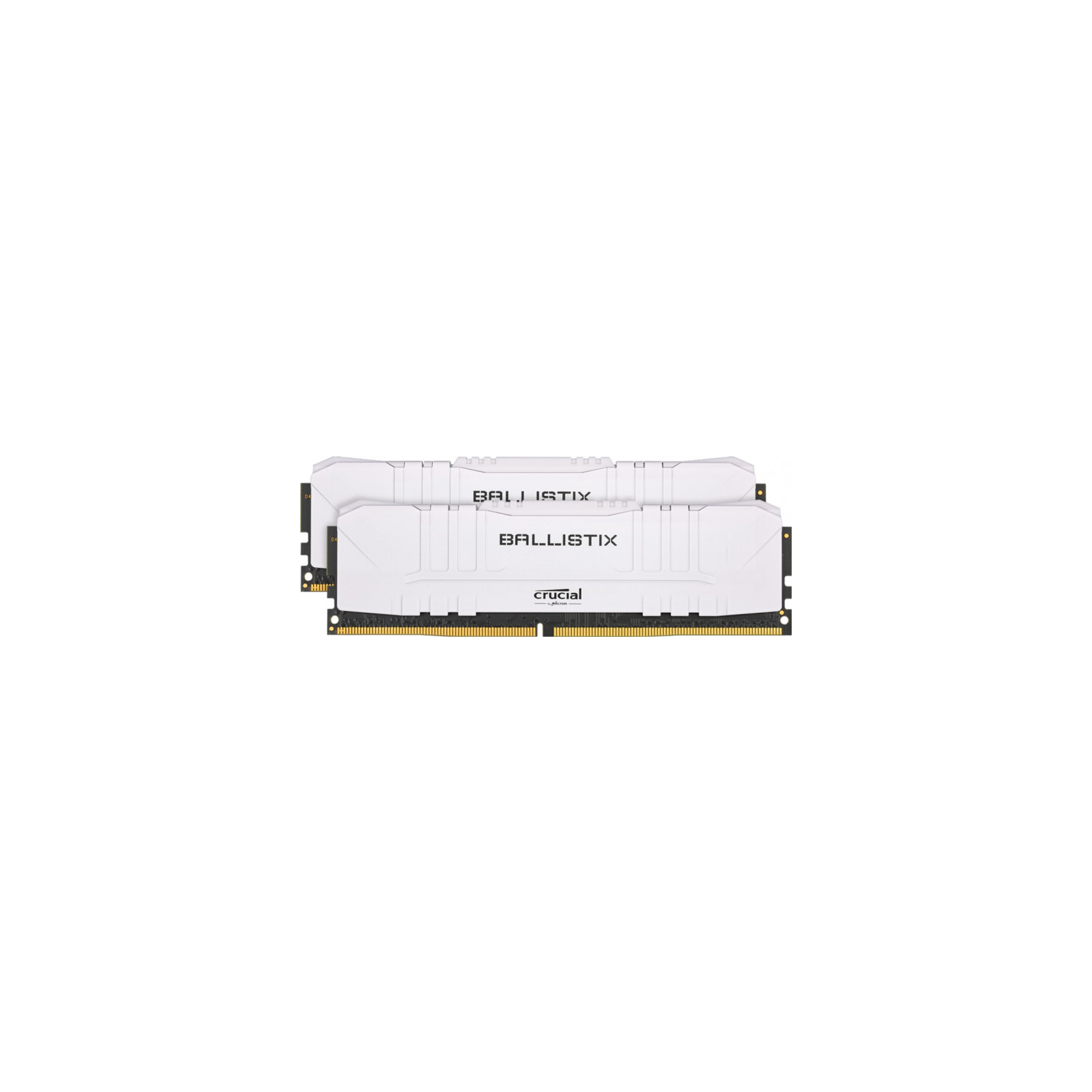 Модуль памяти для компьютера DDR4 16GB (2x8GB) 3000 MHz Ballistix White Micron (BL2K8G30C15U4W)