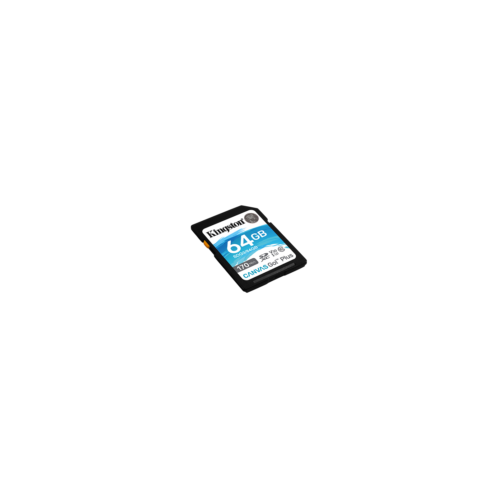 Карта памяти Kingston 64GB SDXC class 10 UHS-I U3 Canvas Go Plus (SDG3/64GB) изображение 2