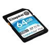 Карта памяти Kingston 64GB SDXC class 10 UHS-I U3 Canvas Go Plus (SDG3/64GB) изображение 2