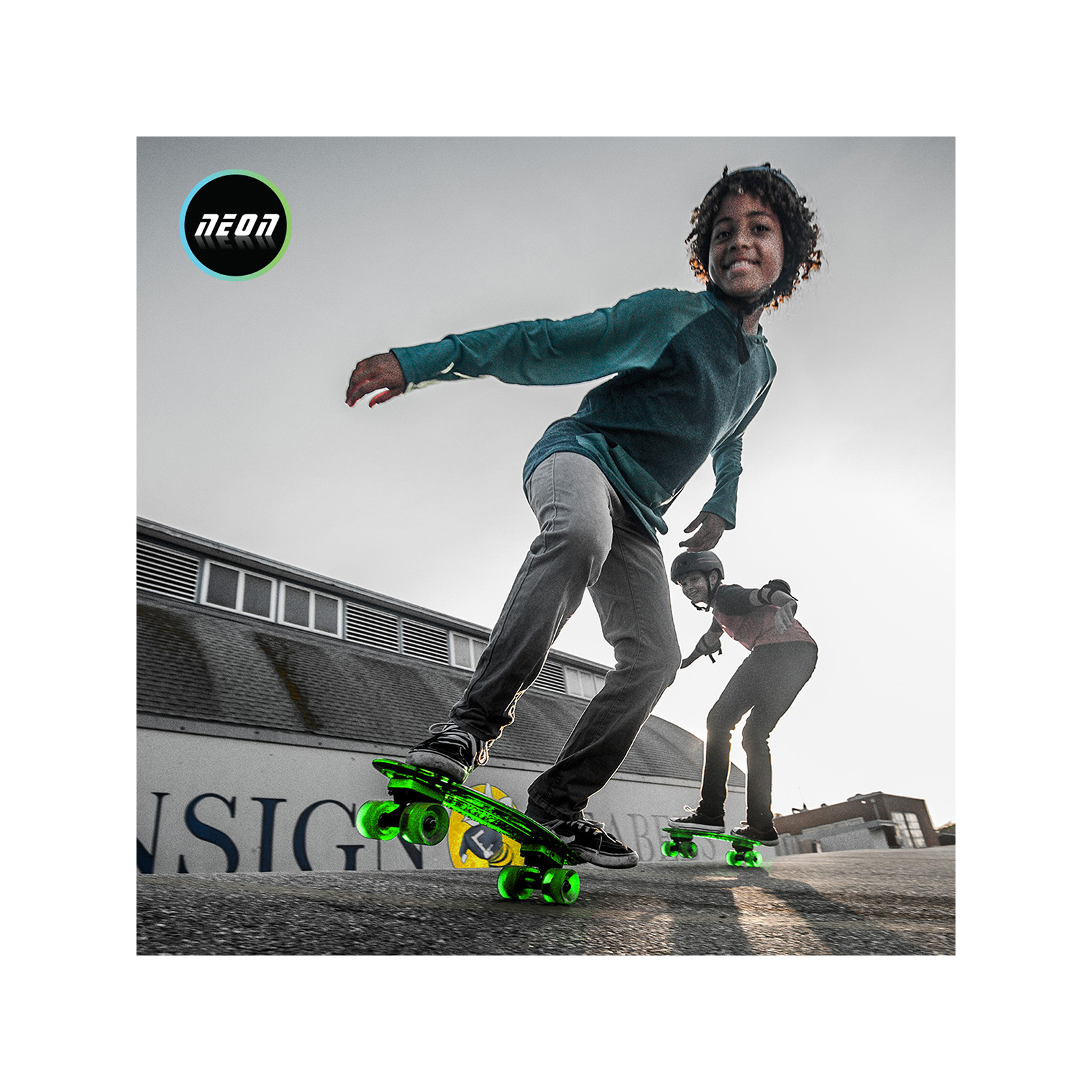 Скейтборд детский Neon Hype Зеленый (N100789) изображение 12