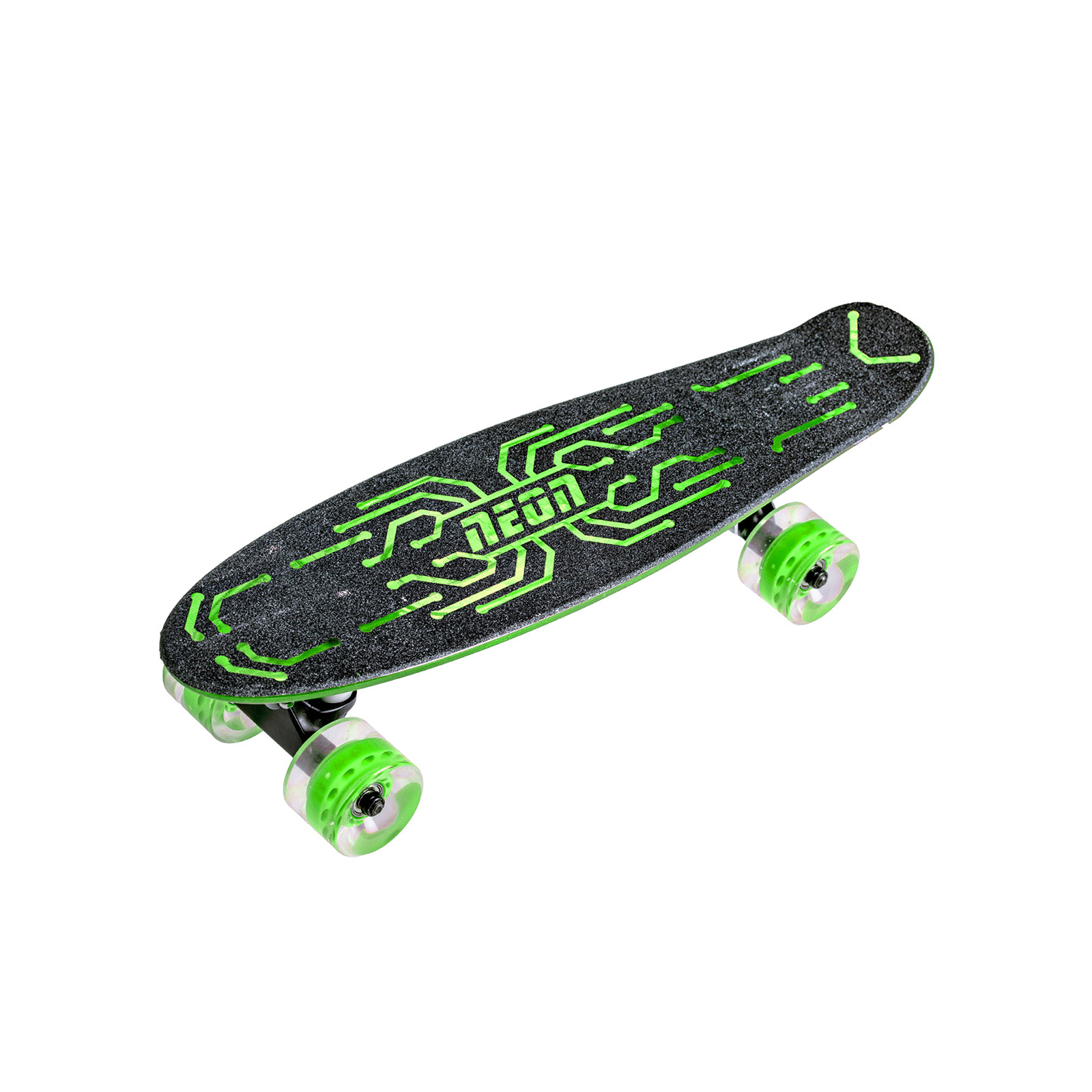 Скейтборд дитячий Neon Hype Зелений (N100789)